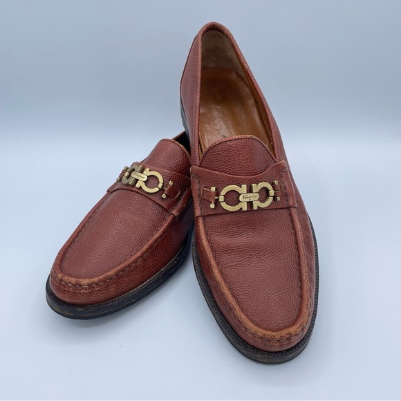 Salvatore Ferragamo Loafers 10 Brown - Picture 15 of 16